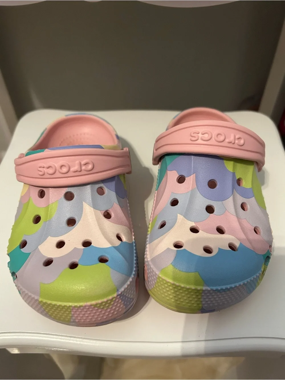 CROCS Kids' Clog - Pastel Multi & Black